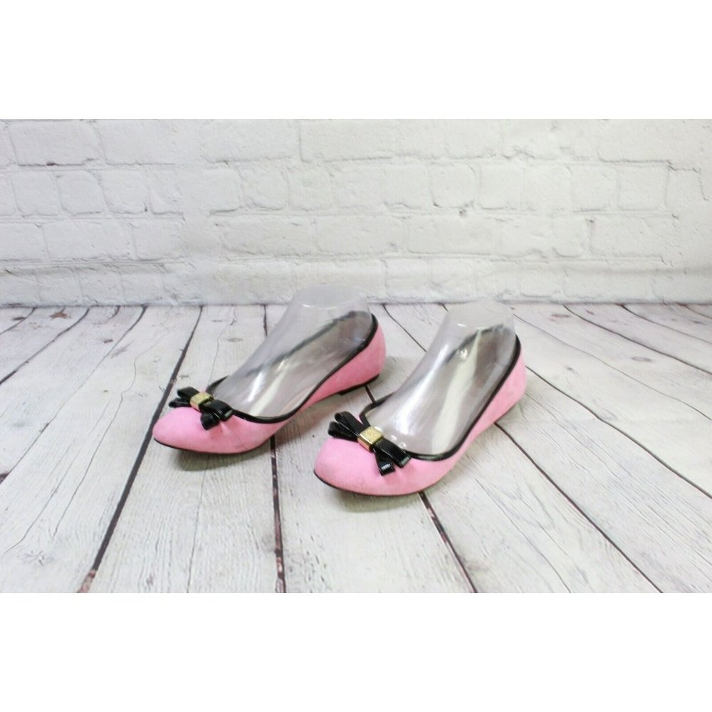 Vince Camuto Timba  Pink Suede Slip On Casual Flat Shoes Size 6 Medium - Picture 2 of 10